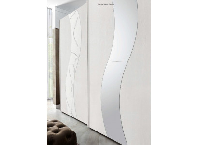 Wardrobe with sliding doors bedroom cabinet cabinets wood design modern
