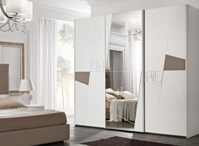 Wardrobe Closet Luxury Sliding Doors Design Wardrobes Clothes Wood Furniture New
