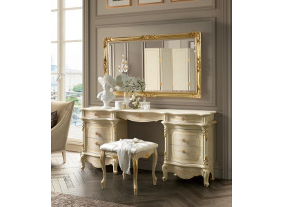 Dressing table dresser vanity table cosmetic table with mirror shelves consoles new