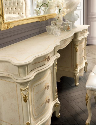 Dressing table dresser vanity table cosmetic table with mirror shelves consoles new