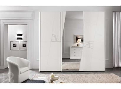 Cabinets Italy Wardrobe Closet Luxury Sliding Doors Design Wood Modern