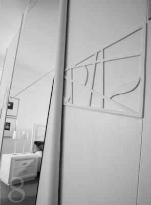 Cabinets Italy Wardrobe Closet Luxury Sliding Doors Design Wood Modern