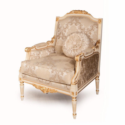 Dining chair with armrest wooden living room chairs design art deco armchair