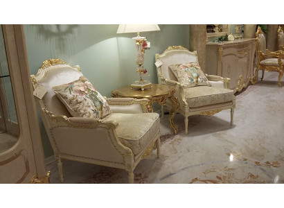 Single-seater Throne Single-seater Italian Style Designer Furniture Relax Club New Armchair