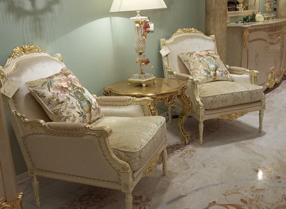 Single-seater Throne Single-seater Italian Style Designer Furniture Relax Club New Armchair