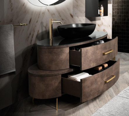 Washbasin Italian bathroom vanity washstand classic cabinet