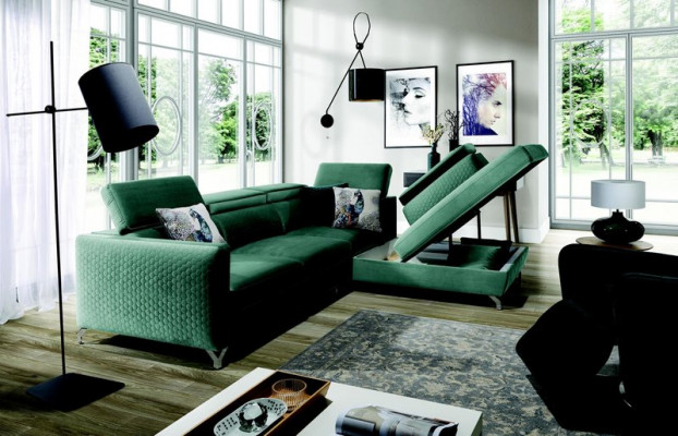 Modern corner sofa couch upholstery set living room sofa couch corner seat new