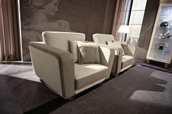 Furniture, furnishing, single-seater, relaxation club, recliner, luxury, armchair, design, chair, hotel, new.