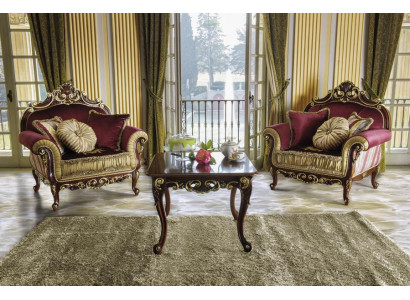 Luxury TV Club Upholstered Seat Design Armchair Couch Sofa Relaxation Fabric Lounge