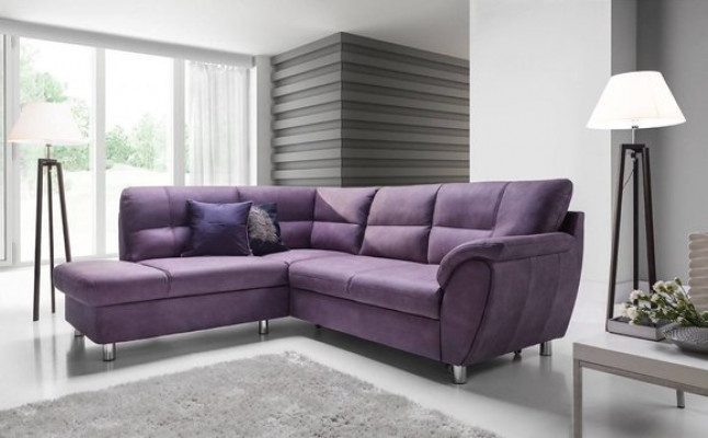 The corner sofa is a respectable modern design for your living room.