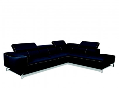 XXL Upholstered Sofa Corner Seat Upholstered Sleeping Living Room Set Couches