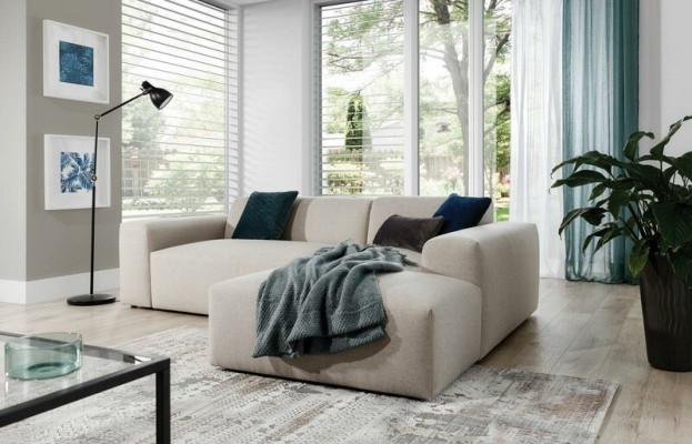 Corner sofa couch upholstered living landscape textile corner sofas set