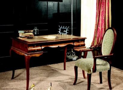 Wood Furniture Luxury Italian Classic Desk Office Furniture Style