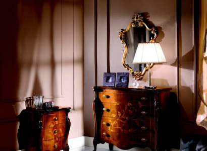 Italian furniture design sideboard brown luxury wood designer style