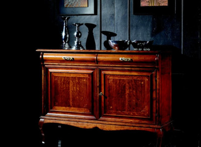 Italian furniture design chest cupboard brown luxury wood style baroque