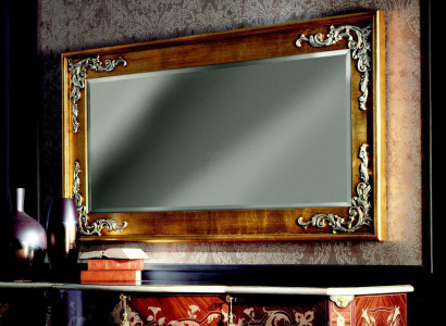 Designer Modern Large Mirror Wall Mirror Real Wood Frame Hanging Mirror Classic New