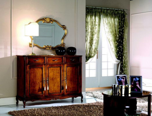 Italian furniture baroque style dresser cabinet luxury cabinets design