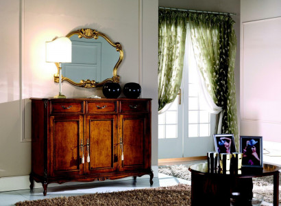 Italian furniture baroque style dresser cabinet luxury cabinets design