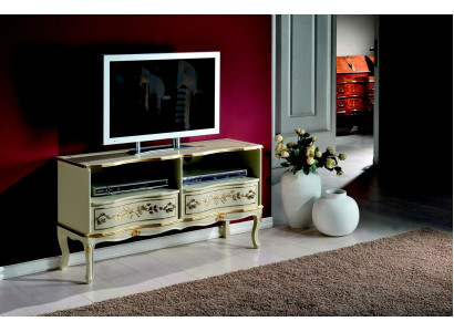 Chic white TV cabinet sideboard lowboard TV cabinets Italian style furniture new