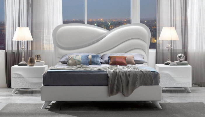 Bed cushion design luxury double hotel beds sleeping room bed frames wood