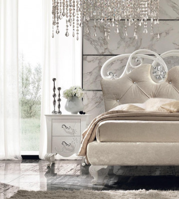 Luxury double bed bed frame bed frames double modern luxury Italy style new