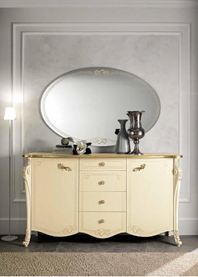 Sideboard Beige Sideboards Cabinet Dressers Furniture Solid Wood Bizzotto
