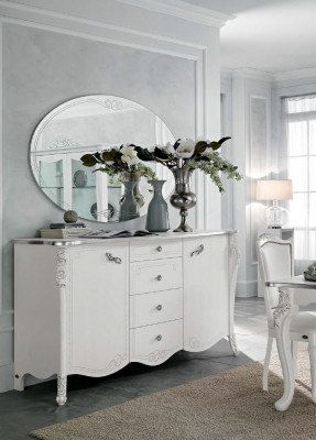 Dresser Living Room Dressers Drawers Wood Sideboard Classic Design New
