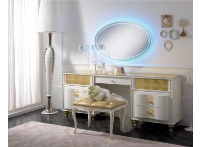 Luxury Set Vanity Table Mirror XXL Console Dresser Bedroom Modern Complete
