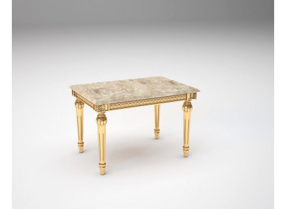 Side table bedroom side table classic design furniture wood gold new