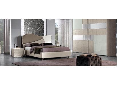 Furniture Modern Luxury Beds New Bed Textile 2x Nightstand 3-piece Bedroom Set