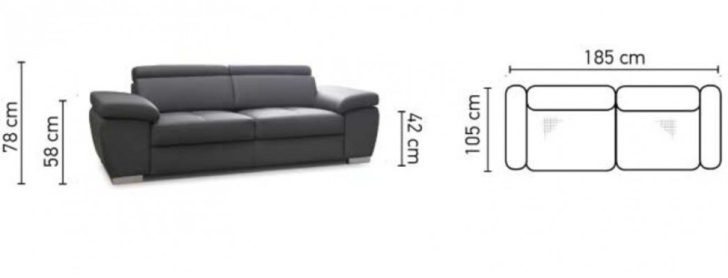 Design Upholstery Seat Couch 2-Seater Sofa Set Sofas Couches Fabric Textile New