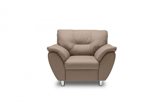 Design Relax Club Armchair Lounge Sofa Chair TV Upholstered Couch Fabric 1-Seater