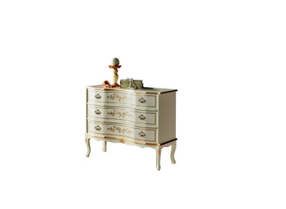Luxury design cabinet solid wood furniture dressers cabinet baroque Italian