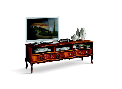 Italian wooden furniture sideboard TV lowboard long RTV cabinet luxury living room new