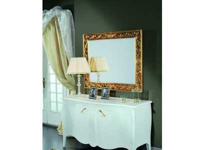 Wall mirror mirror bathroom hallway design salon antique style glass vintage baroque rococo