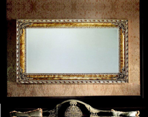 Classic Designer Mirror Wall Mirror Baroque Rococo 101x171cm Wooden Frame New