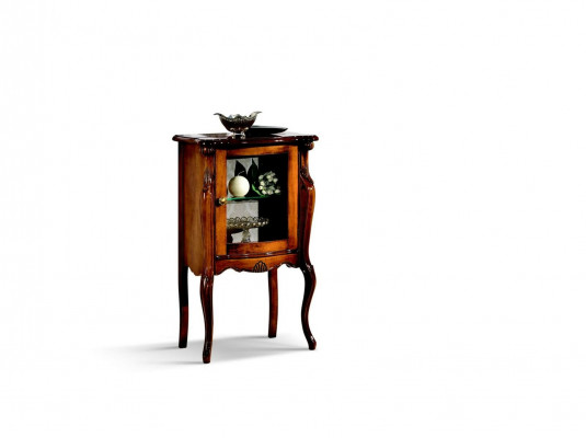 Designer Italian Furniture Showcase Baroque Wardrobe Glass Cabinet Sideboard New