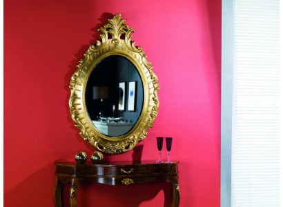 Classic Designer Luxury Mirror Wall Mirror Baroque Rococo 88x133cm Wood Frame New