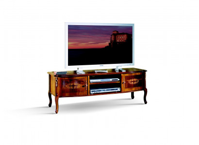 TV lowboard, RTV cabinet, table, living room, wood furniture, baroque style