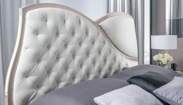 Bed bed frames bed frames beds double luxury double bed white modern design