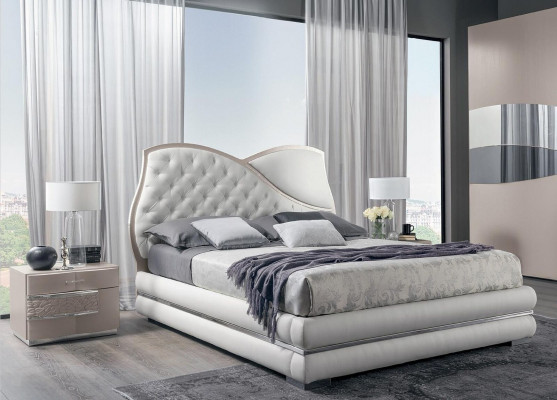 Bed bed frames bed frames beds double luxury double bed white modern design