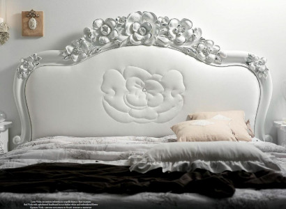 Bed White Bedroom Beds Wood Luxury Furniture Design Classic Hotel Double