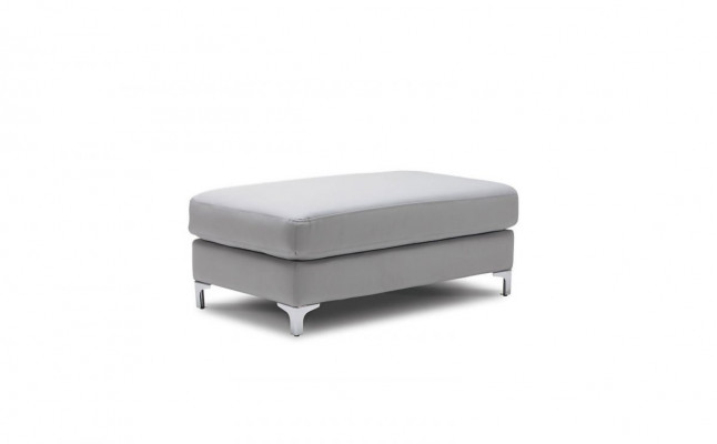 XXL Club Footstool Lounge Ottoman Pouf Textile Ottoman Designer