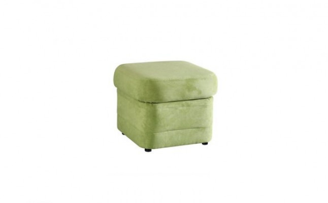 XXL Club Ottoman Pouf Leather Ottoman Designer Textile Footstool Club Lounge