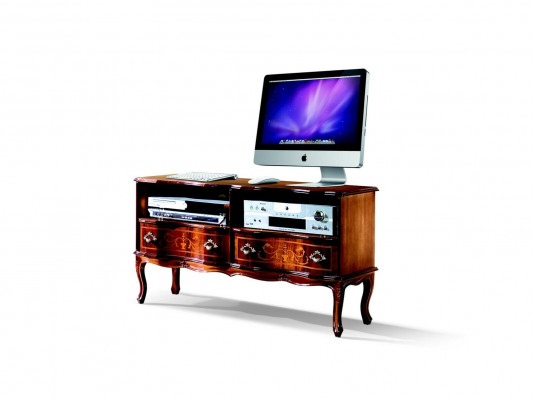 Living room wooden furniture sideboard TV lowboard RTV cabinet baroque new