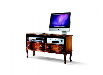 Living room wooden furniture sideboard TV lowboard RTV cabinet baroque new
