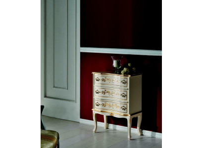 Designer Italian wooden furniture high cabinet dressers cabinets white