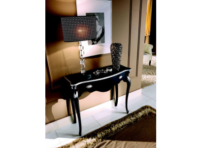 Console table black console design Italian furniture baroque wood