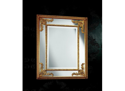Decoration mirror wall mirror hallway mirror bathroom hallway wood wall little mirror baroque