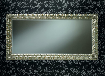 Classic wall mirror wood frame mirror furniture 182x92 glass frame wall wood new